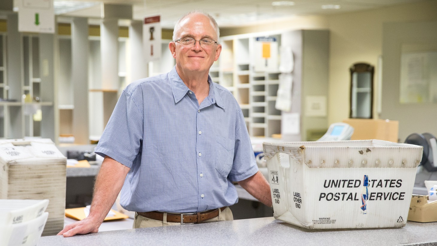 John Lyster, mail clerk