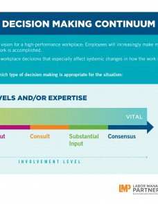 Consensus decision making continuum 