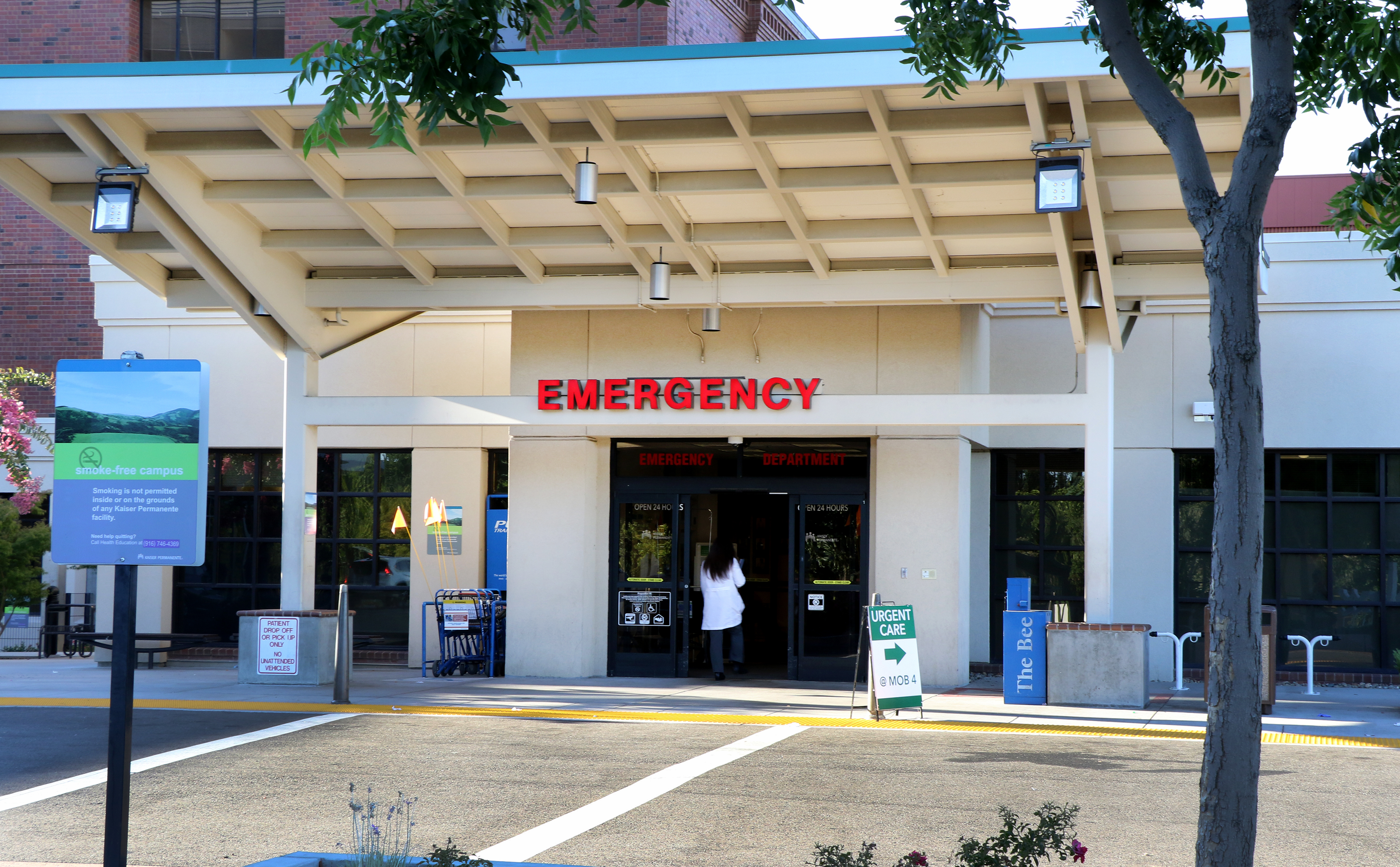 South Sacramento Medical Center Emergency Department entrance 